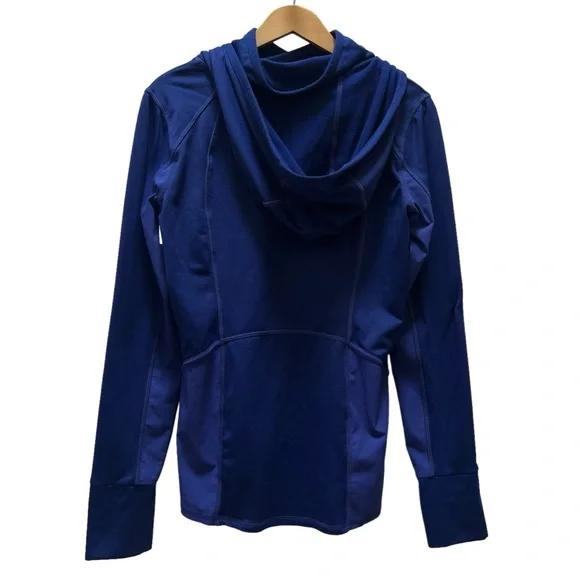 ATHLETA Women’s Plush Tech Hoodie 3.0 in Sapphire Blue Medium - Picture 3 of 14